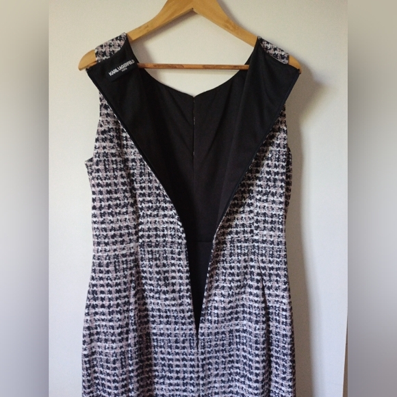 Karl Lagerfeld Sleeveless Dress Size 14 - Picture 8 of 11